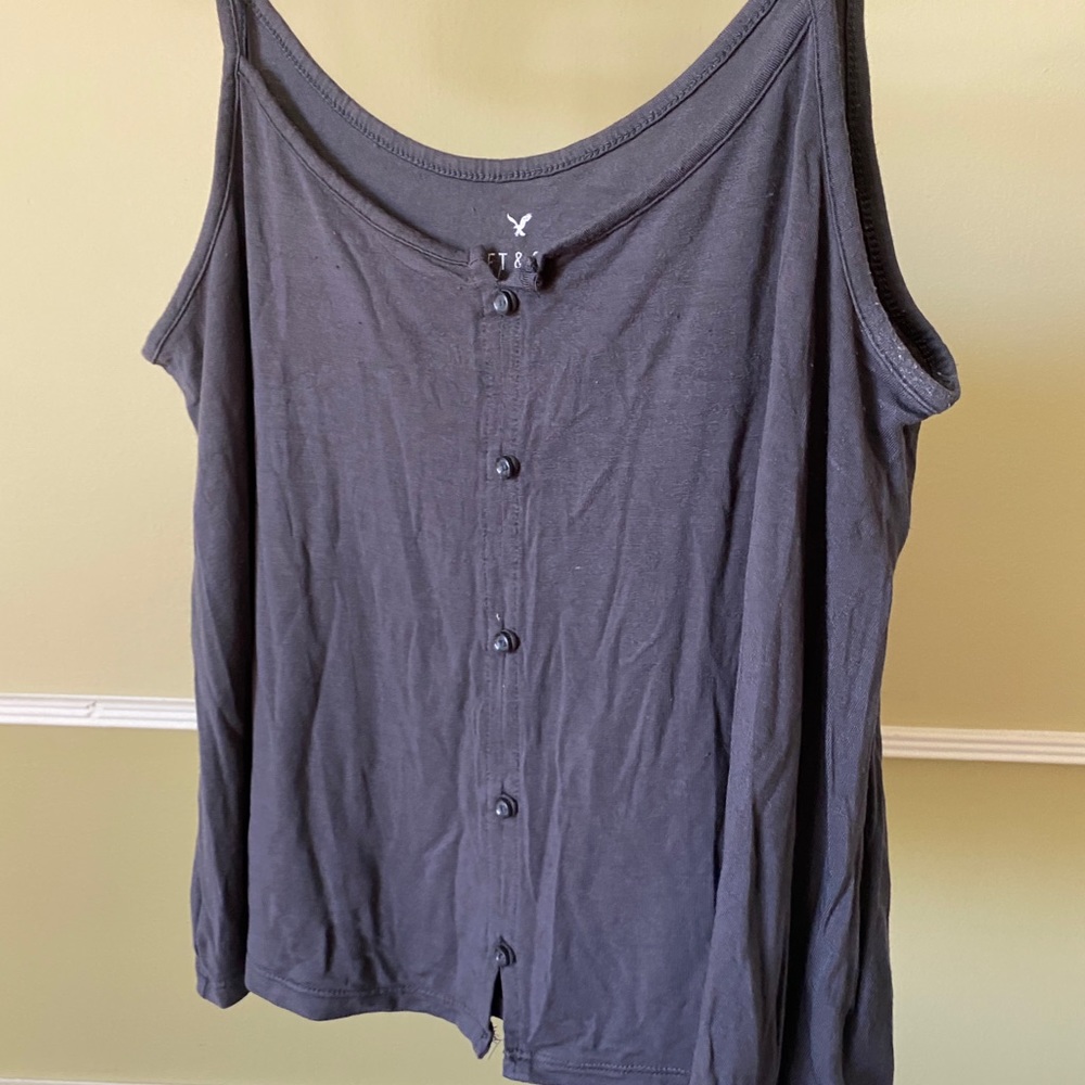 AEO soft & sexy gray tank!